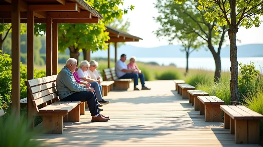 Senioru draudzīgas atpūtas vietas